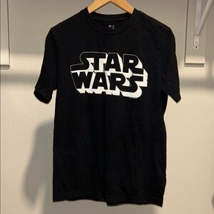 GAP Black Star Wars Tee